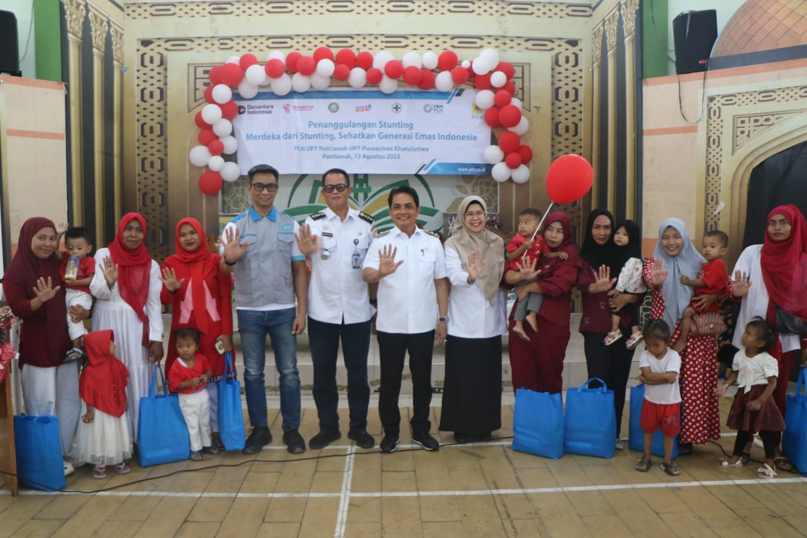 Fokus Tekan Stunting di Pontianak, Bahasan Bagikan Bantuan PMT Balita